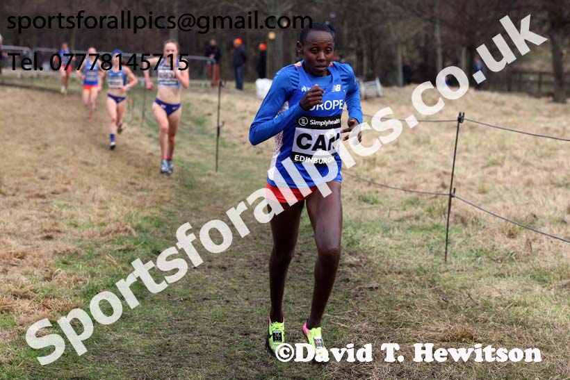 Simplyhealth Great Edinburgh XCountry women, 2018 Simplyhealth Great Edinburgh International XCountry. Photo: David T. Hewitson/Sports for All Pics